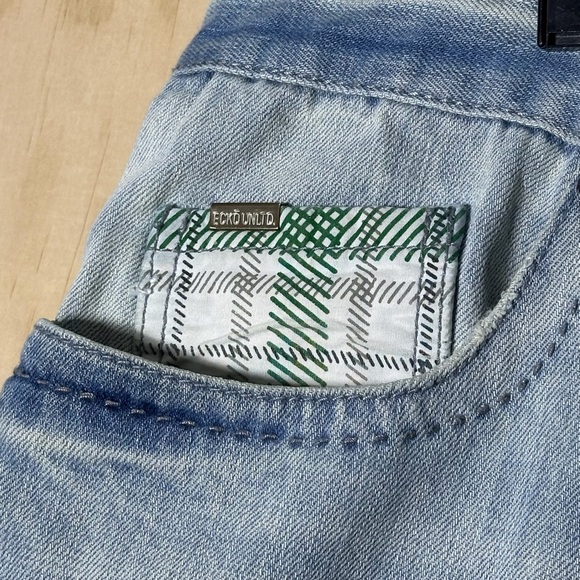 Ecko Unltd Unlimited Jean Shorts Size 42 100% Cotton Men’s - Picture 8 of 14